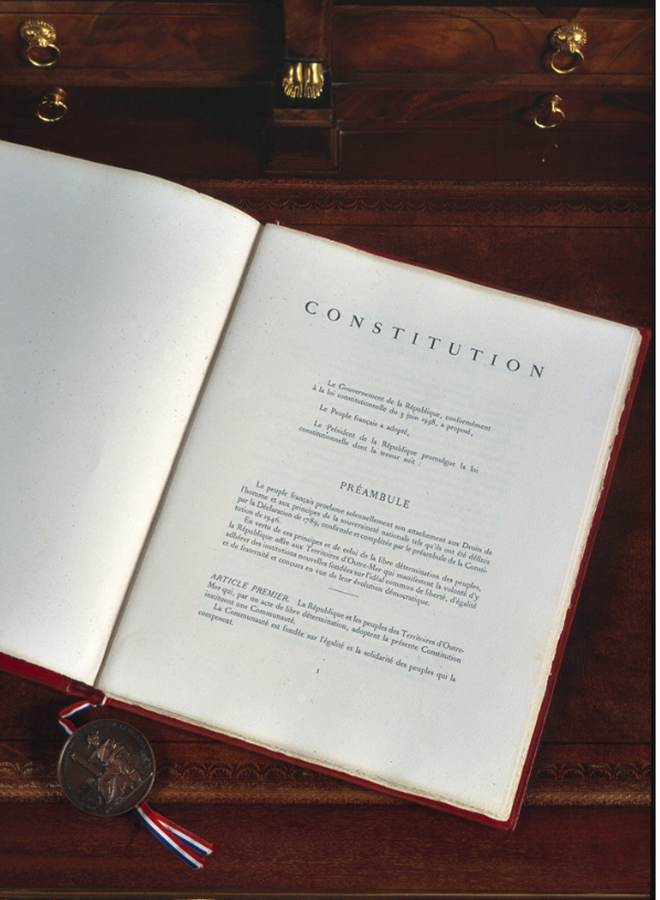 60ème anniversaire de la constitution de la Vème République
