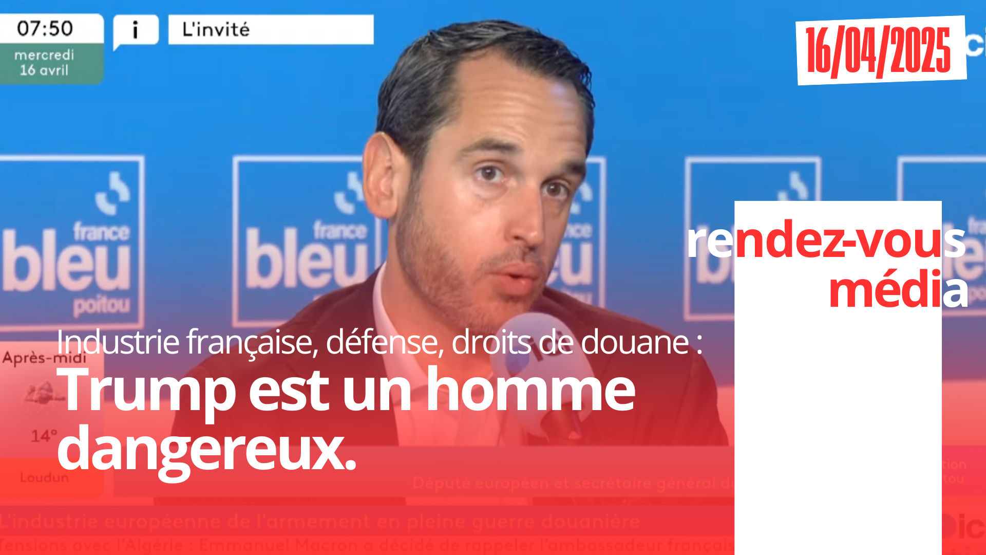 Pourquoi faut-il défendre notre industrie de pointe ? - Pierre Jouvet invité d'Ici Poitou