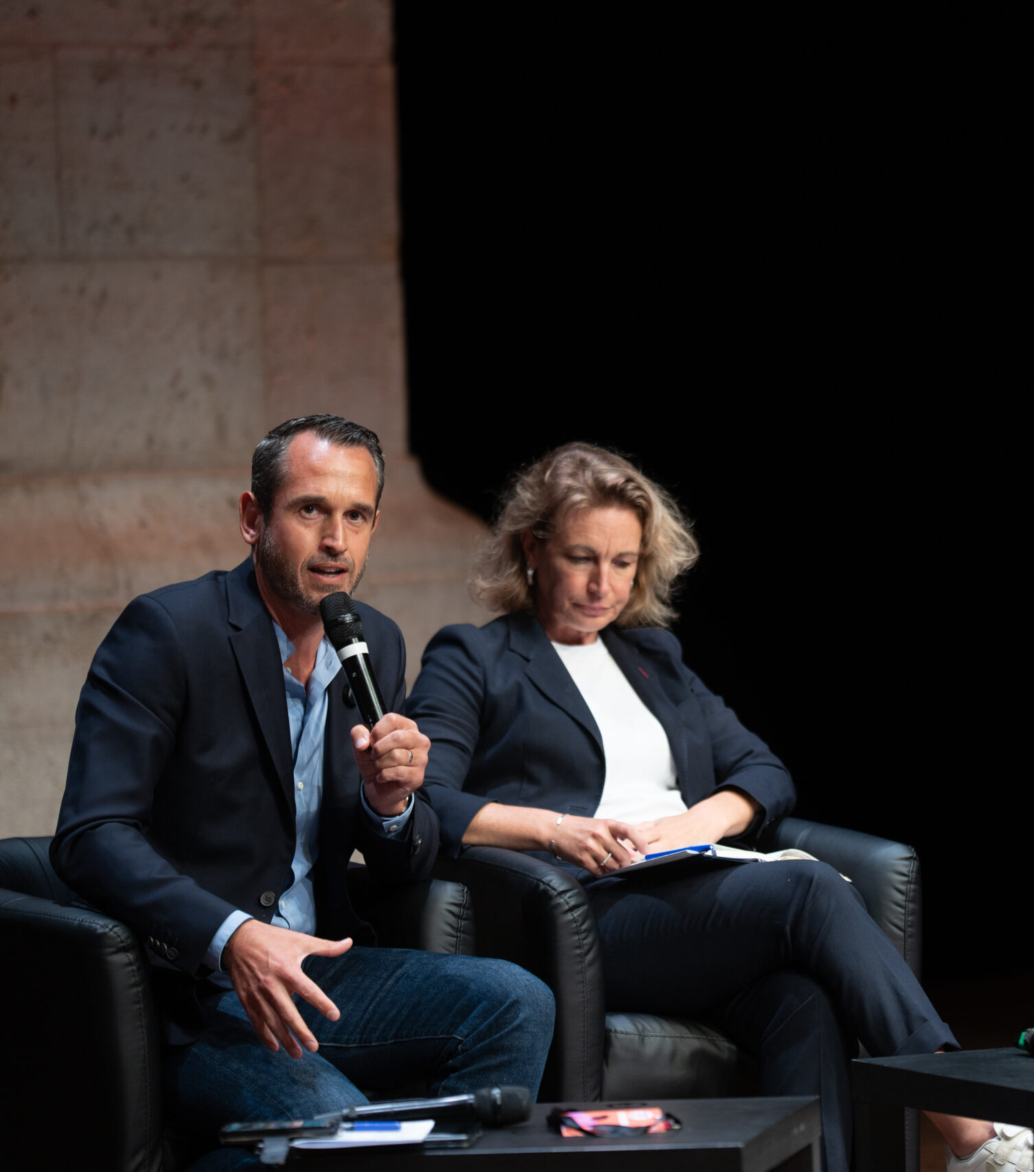 Débat avec Patrick Martin et Marylise Léon